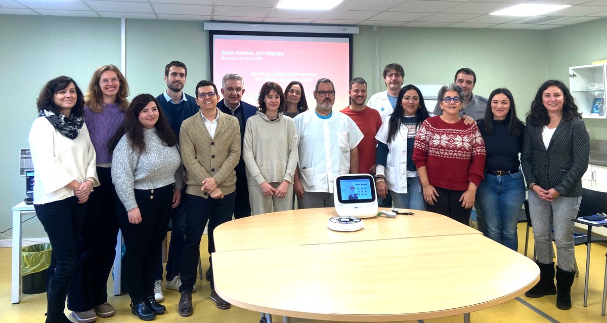 i2CAT Research Centre (@i2cat) on Twitter photo 🆕 #i2CATResearch | Creem un sistema digital de 💻 💊 #telemedicina a partir de tecnologies #5G, #IA i #IoT per al seguiment de la presa de medicació de pacients que habiten a l’Alt Pirineu en col·laboració amb el <a href="/GrupoSalto/">Group Saltó</a>
🔗 go.i2cat.net/sdtele 🆕 #i2CATResearch | Creem un sistema digital de 💻 💊 #telemedicina a partir de tecnologies #5G, #IA i #IoT per al seguiment de la presa de medicació de pacients que habiten a l’Alt Pirineu en col·laboració amb el <a href="/GrupoSalto/">Group Saltó</a>
🔗 go.i2cat.net/sdtele
