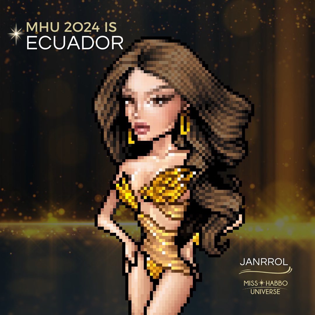 MissHabboU's tweet image. ¡TENEMOS REINA!

Miss Habbo Universe is Ecuador 👑✨

Felicidades @cvntyrealness deseamos un exitoso año para ti ✨