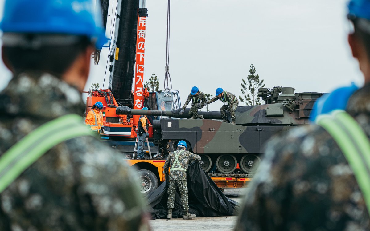 MoNDefense's tweet photo. Heavy Armors Have Arrived!
Welcome to join us!
#M1A2T #ROCArmy https://t.co/OTXtU7pw5h