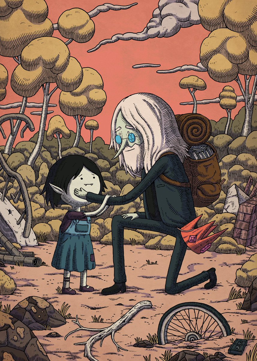 simonpetribot's tweet photo. from the Adventure Time: Complete Collection DVD :-3 drawn by matt houston !! https://t.co/pOtprkBENx