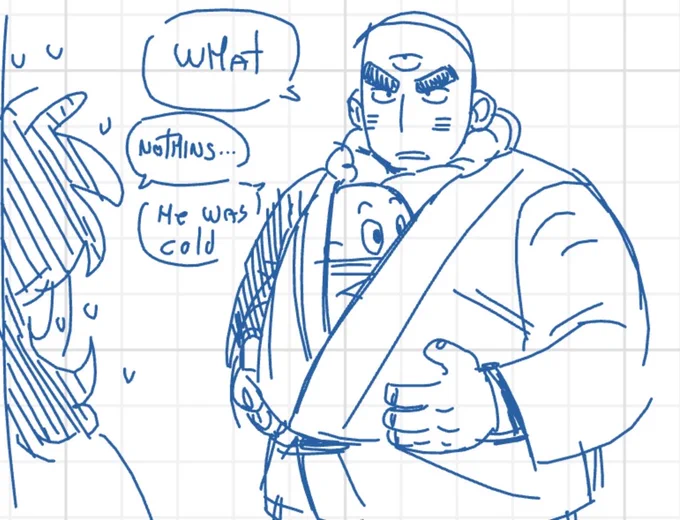 Hes a mother ok.. 