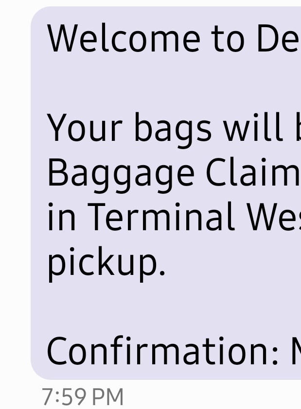 ArleneMSL's tweet photo. @united almost 1hr waiting for our suitcases, unbelievable! We don't even have a snow storm! Is been almost 1hr https://t.co/XlrkExJumP