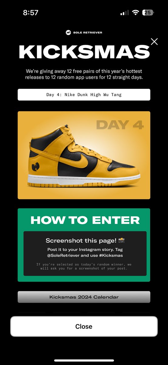 nictheman's tweet photo. @SoleRetriever #kicksmas https://t.co/ayfFgsJYo7