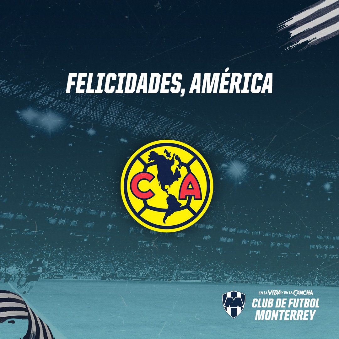 Felicidades al <a href="/ClubAmerica/">Club América</a> por el campeonato del Torneo #Apertura2024.
