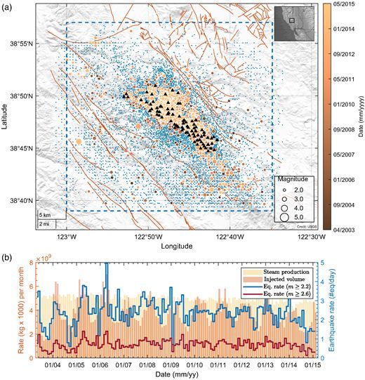 Unconventional energy resources are associated with induced seismicity, and can cause an uptick in seismic hazards. An #SRL paper presents a model of seismicity rate, and considers this model in the context of the Geysers geothermal field in California. 

buff.ly/3Zkv69k