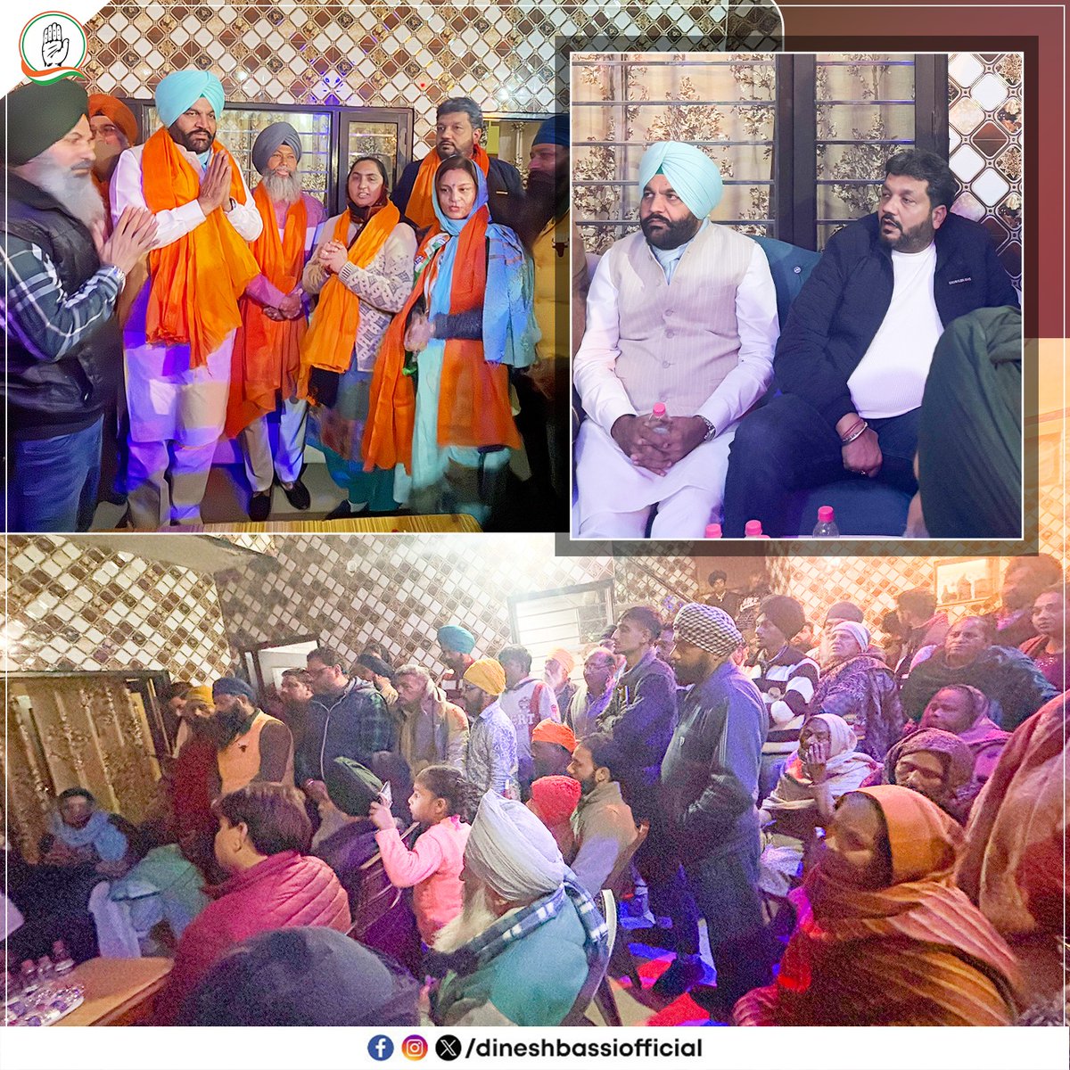 BassiOfficial's tweet photo. ਦਬੁਰਜੀ ਵਾਰਡ ਨੰ. 35 ਤੋਂ ਕਾਂਗਰਸੀ ਉਮੀਦਵਾਰ ਮੈਡਮ ਸ਼ਿਵਾਨੀ ਸ਼ਰਮਾ ਜੀ ਦੇ ਹੱਕ ਵਿੱਚ ਮੈਂਬਰ ਪਾਰਲੀਮੈਂਟ ਗੁਰਜੀਤ ਸਿੰਘ ਔਜਲਾ ਜੀ ਦੇ ਨਾਲ ਚੋਣ ਪ੍ਰਚਾਰ ਕੀਤਾ। ਸਮੂਹ ਦਬੁਰਜੀ ਵਾਸੀਆਂ ਨੇ ਵੱਧ ਚੜ੍ਹ ਕੇ ਸਾਥ ਦੇਣ ਦਾ ਯਕੀਨ ਦਵਾਇਆ।
@INCIndia @RahulGandhi @INCPunjab
#DineshBassi #inc #congress #bassiforeast https://t.co/5ron0BH7My