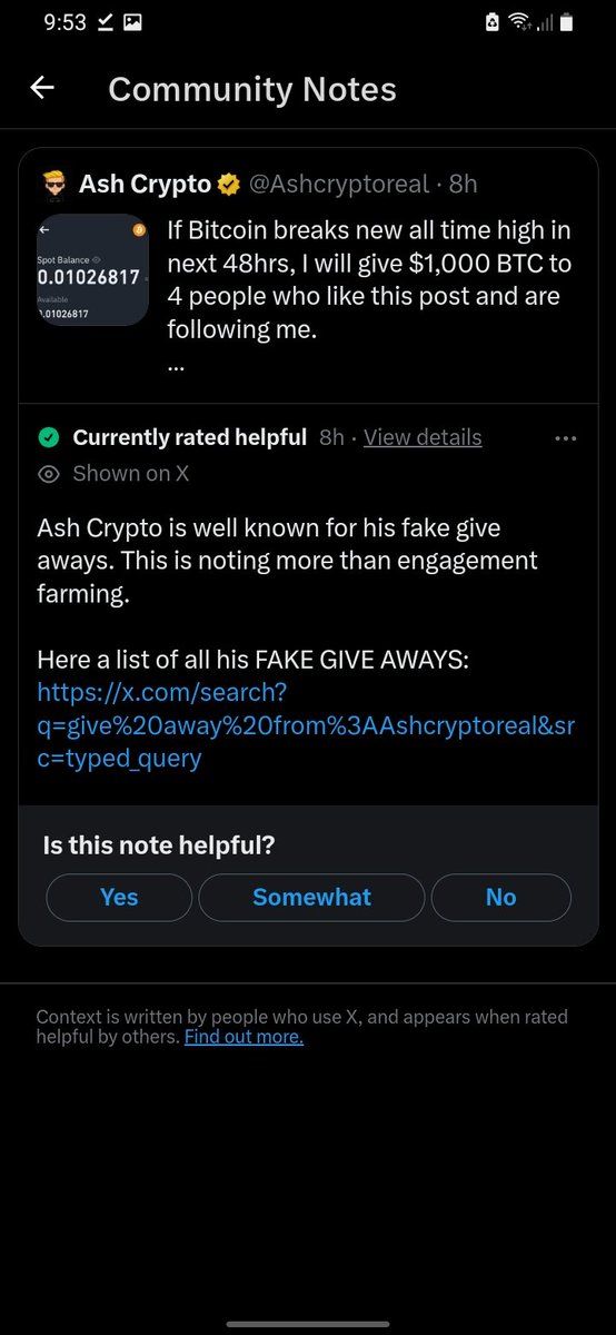 Tanju_ah's tweet photo. @Ashcryptoreal dude your one of the fake crypto  influencer in  Twitter. See even the Twitter community is upset with your lies and misinformation. https://t.co/MoTYodtrKb