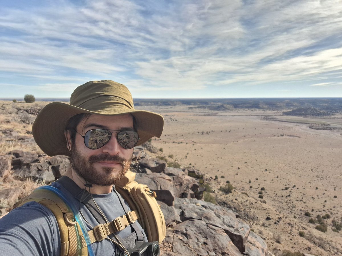 Sehrten1's tweet photo. I went on a little side quest this weekend to Oklahoma. I drove about 1350 miles. I hiked Black Mesa and visited the Chickasaw National Recreational Area. https://t.co/hZnHhJaNbu