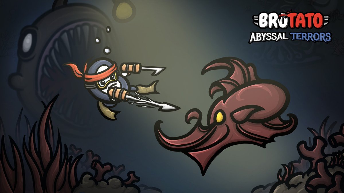 🚀 Get Ready for the Abyssal Terrors DLC! 🚀

The wait is over! On 16th December, the Abyssal Terrors DLC is coming to Brotato with tons of exciting new content! 🎮🔥

Prepare yourself for:

A brand new game mechanic: Curses 🧙‍♂️
2 New Characters to shake things up 💥
2 New Weapons