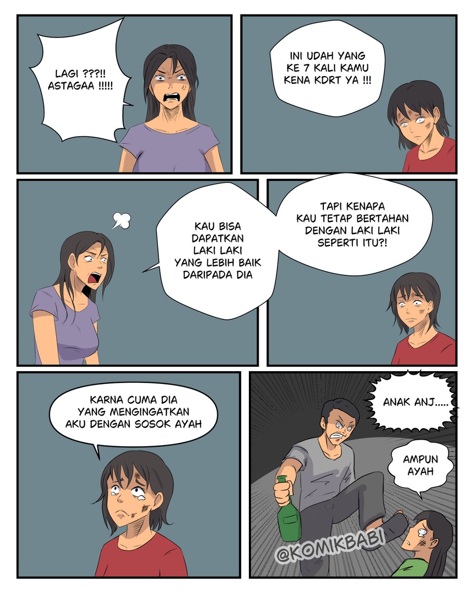 komikbabi's tweet photo. Karna Ayah adalah Cinta Pertama bagi Anak Perempuannya https://t.co/QzLL2tP4Um