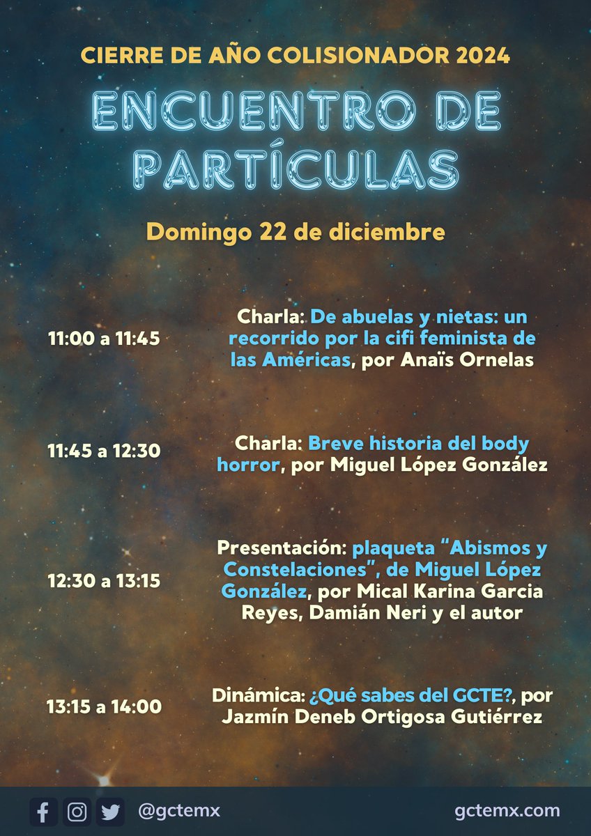 Gran Colisionador de Textos Especulativos tweet media