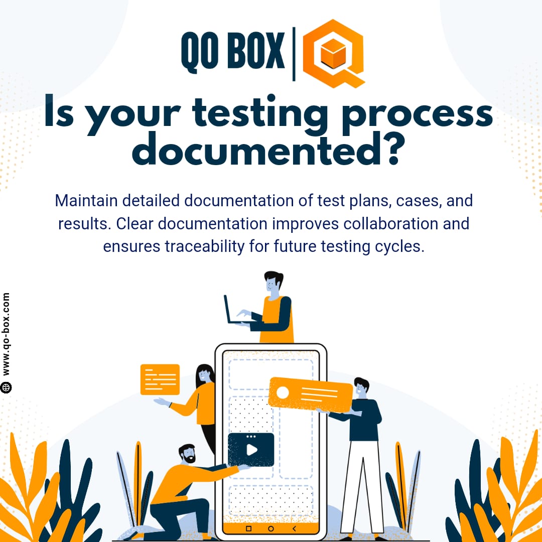 QoBox's tweet image. Good testing is backed by great documentation. Write it down, share it, improve it. 📚

#TestingDocumentation #SoftwareQA #BestPractices #QOBOX