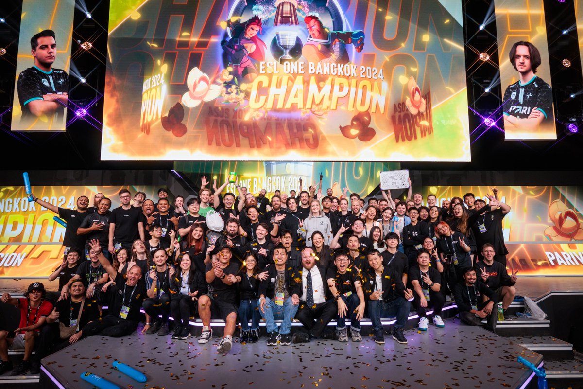 cgScale's tweet photo. ESL One Bangkok wrapped last night, thank you all for everything. Regardless if you joined us in Bangkok or from somewhere else! Looking forward to many more shows and more legendary stories to tell!  See you at DreamLeague S25! https://t.co/d5ZIHIbkLa