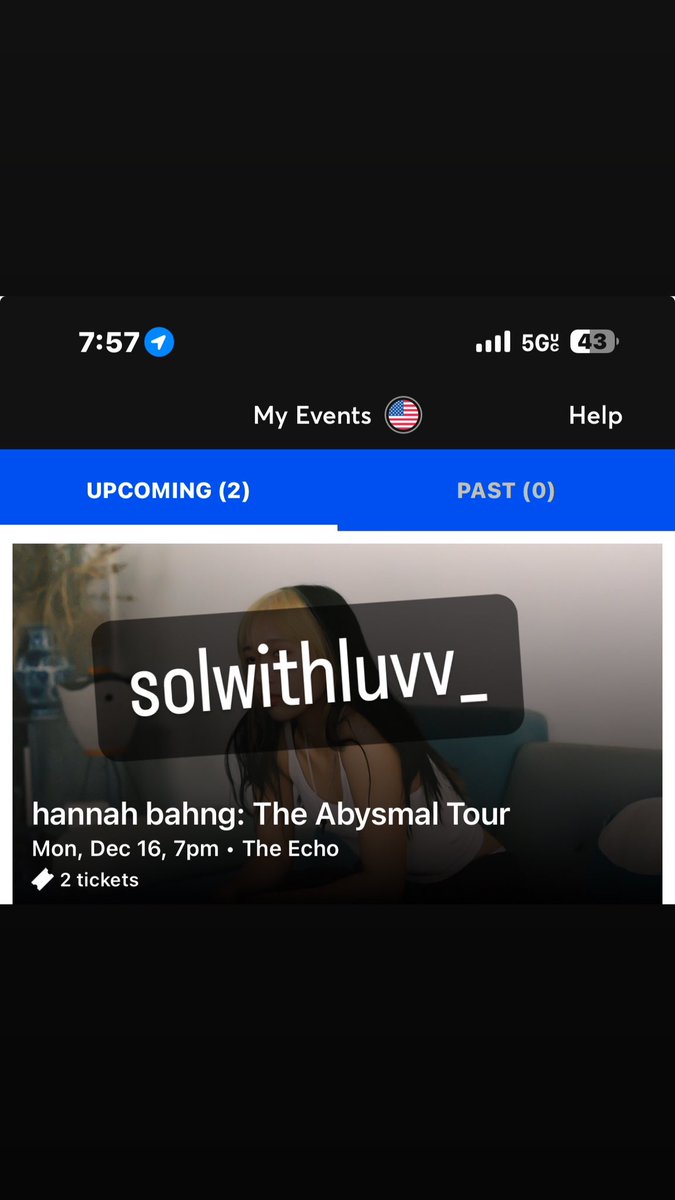 Cliff0grams's tweet photo. HAVE TWO TICKETS FOR HANNAH CONCERT TOMORROW
THEY ARE LISTED ON MY INSTAGRAM #hannahbahng #theabysmaltour https://t.co/a0Nll8ozFH