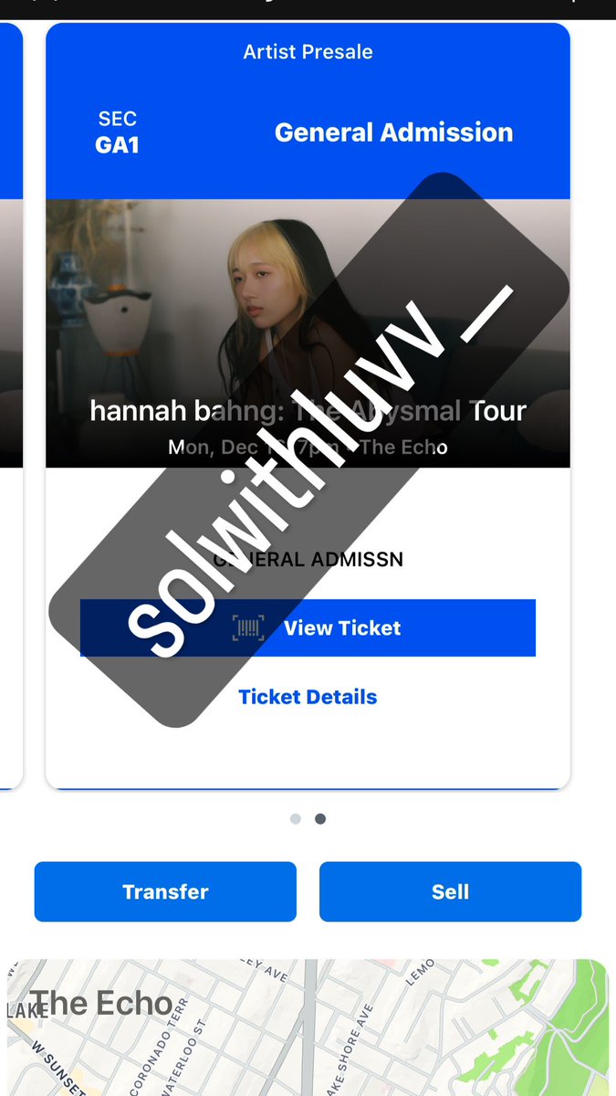 Cliff0grams's tweet photo. HAVE TWO TICKETS FOR HANNAH CONCERT TOMORROW
THEY ARE LISTED ON MY INSTAGRAM #hannahbahng #theabysmaltour https://t.co/a0Nll8ozFH