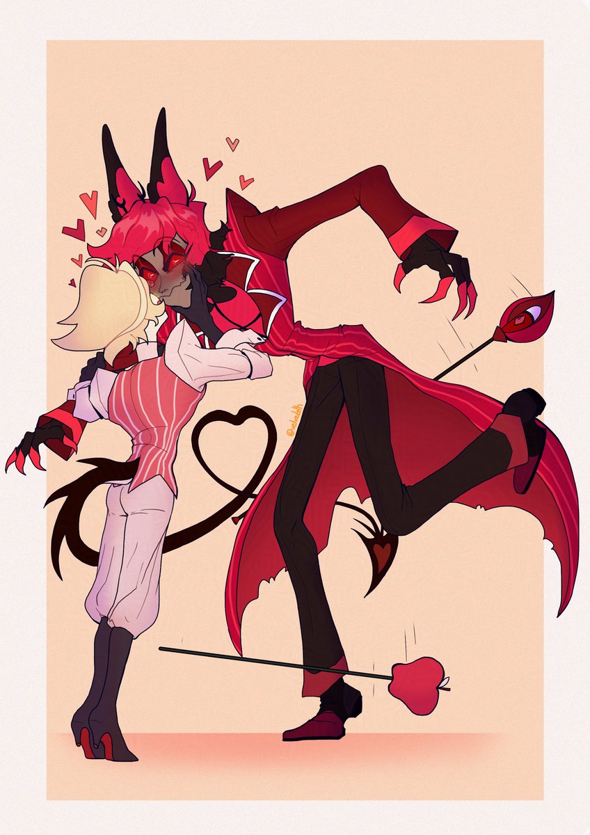More kiss kiss 💖

#radioapple #appleradio #HazbinHotel #HazbinHotelLucifer #HazbinHotelAlastor #lucifer #alastor #alastorxlucifer
