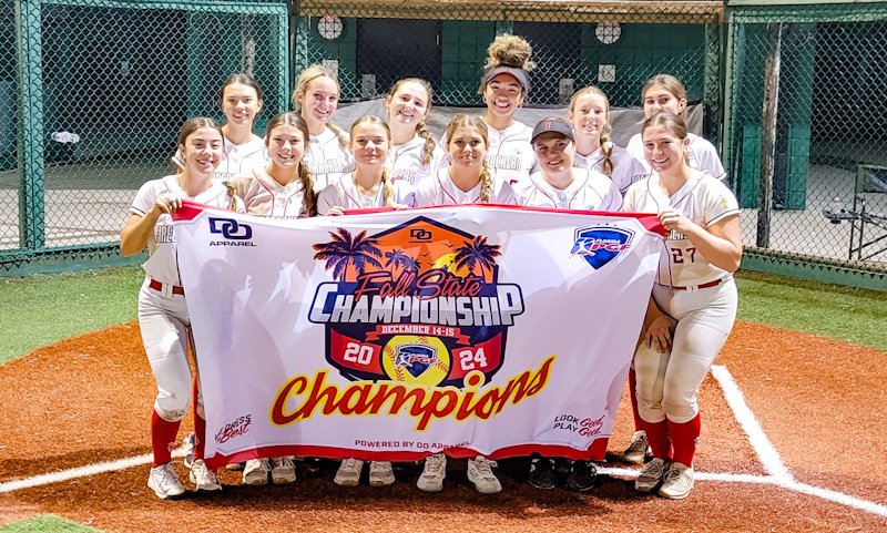 Our #flfirecrackers finished strong this fall bring home a Play Florida PGF FALL STATE CHAMPIONSHIP!! 🧨🧨🧨. Finished with a 24- 9 record on the season. #firecrackersoftball #firecrackers