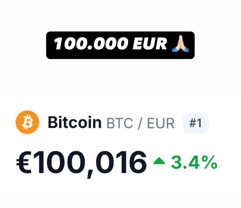 100k in EUR… Whats next from here?