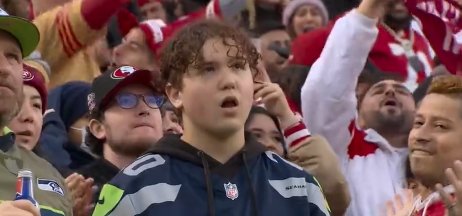 stooner's tweet photo. @Seahawks face when GB makes an amazing catch... https://t.co/FkWVShKJ1a