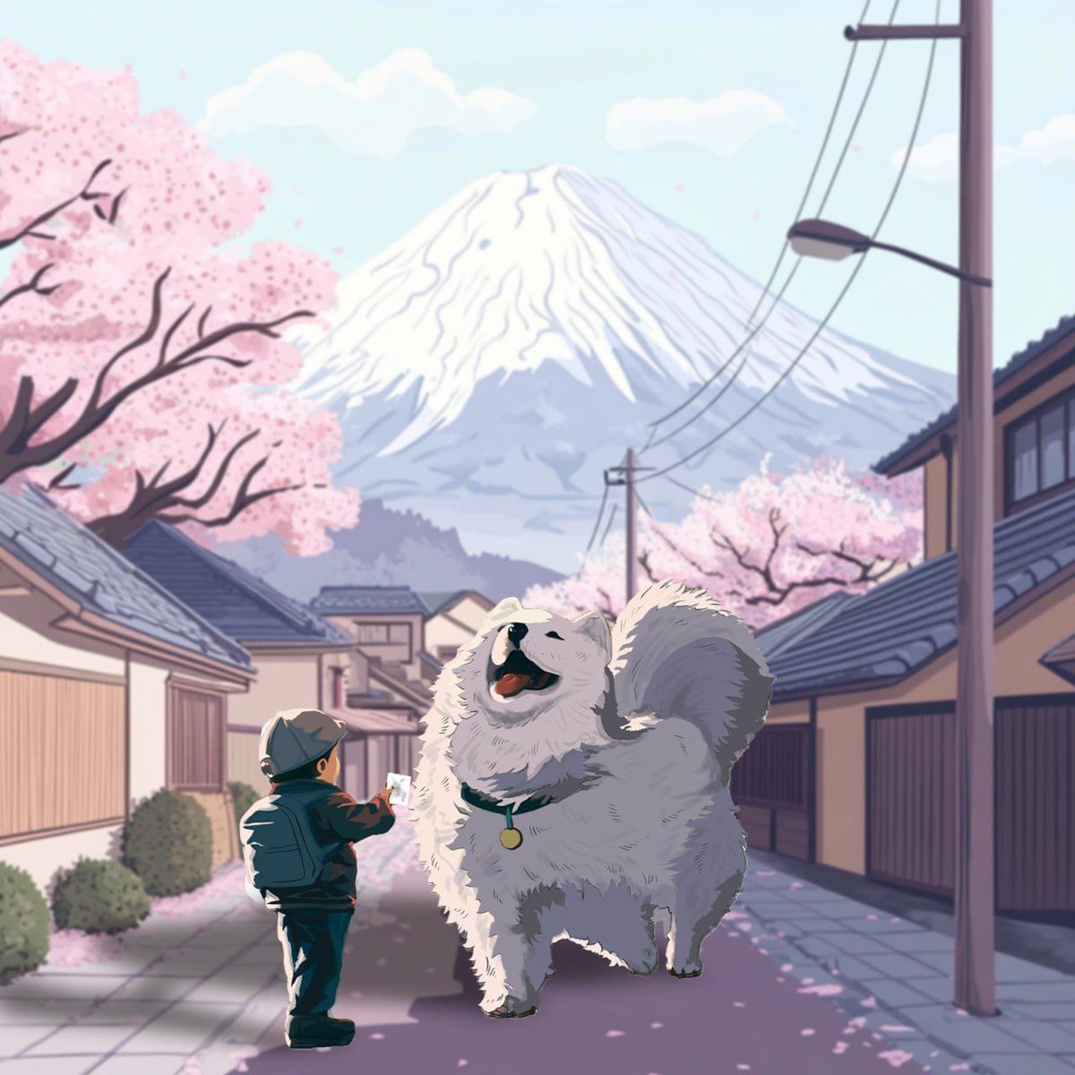 WasaoDog's tweet photo. $Wasao found his forever home and became a friend to all—young or old, local or traveler. His loyalty and gentle spirit made every encounter special. 🐾✨ #Wasao #FriendToAll https://t.co/TlxTTcsbZo