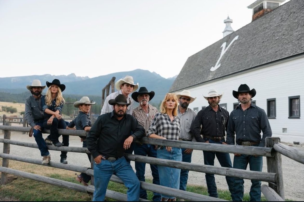 What a wild, heart stopping ride these almost 7 years have been. It’s been an honour spending it all with everyone and I can’t wait until the next ride. 

Let’s get to work! <a href="/Yellowstone/">Yellowstone</a> <a href="/101StudiosCo/">101 Studios</a> <a href="/paramountnet/">Paramount Network</a> #yellowstone #yellowstonetv