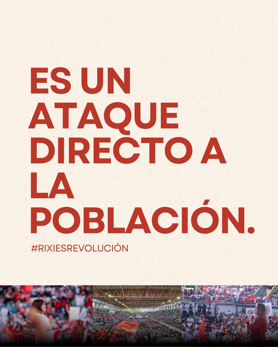 El bipartidismo qué siempre se burla del pueblo, pretende alterar la percepción de los hondureños y hondureñas que saben que <a href="/riximga/">Rixi Moncada</a> será la próxima presidenta de Honduras. 🇭🇳 🌸♥️

#FactCheck #HN #Viral