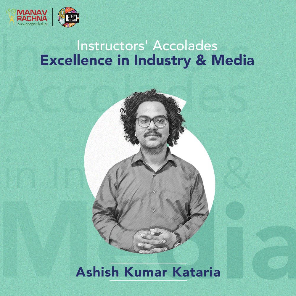 MediaShala_'s tweet image. Join us in celebrating the incredible achievements of Mr. Ashish Kumar Kataria, a distinguished journalist and educator at Media Shala, whose unwavering passion and dedication are shaping the future of media professionals.
#Mediashala #Ucreate