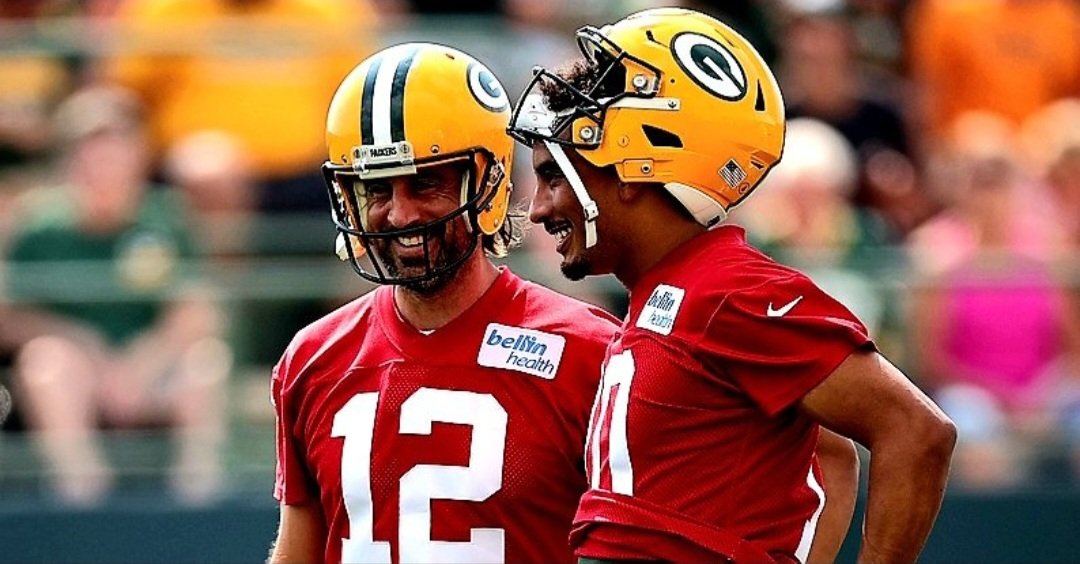 BookOfEli_NFL's tweet photo. Jordan Love has 56 TD passes through his first 30 career starts.

Tied with Aaron Rodgers for the most in #Packers history. https://t.co/ce47S7x1Al