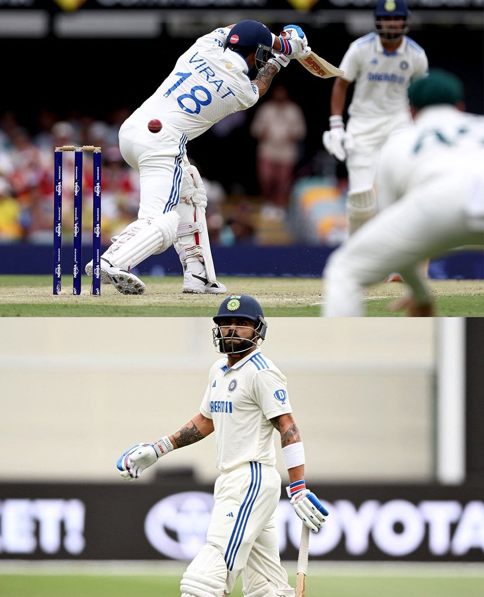 Vijayku77120064's tweet photo. Virat kohli is heartbroken💔😭
What happened??
❤️Pray For Indian team ❤️
#INDvsAUS #GabbaTest #BGT2024 #Tommavi
#indvsaus3rdtest
#LingOrmMacauFanMeetD2 #riyadh #mavier #ViratKohli #jeddah #SaintsFC #AlluArjun #NarendraModi https://t.co/LK519yZFuR
