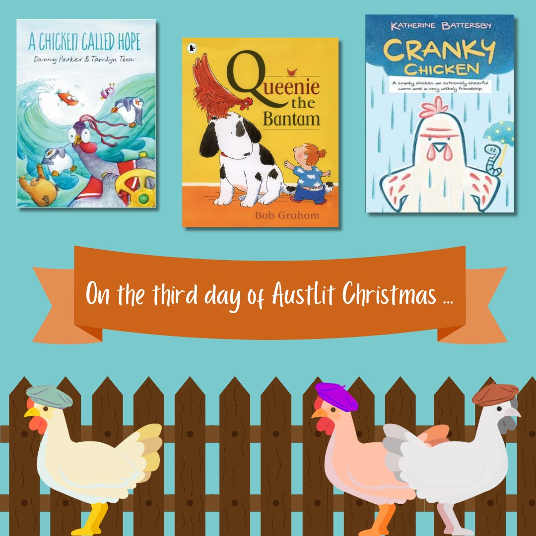 On the third day of AustLit Christmas, the database gave to me ...
... three French hens (two turtledoves, and a partridge in a pear tree).