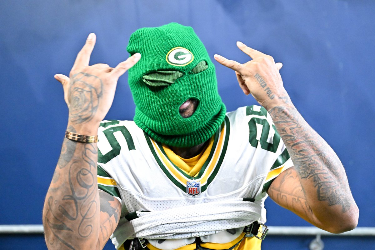 NFL's tweet image. .@packers mood