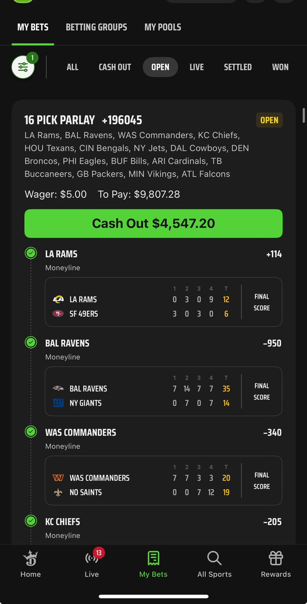 c_sullivan5's tweet photo. @evaDevetSmElleT @DKSportsbook @br_betting I have some time to decide. https://t.co/sXoJDEZbU3