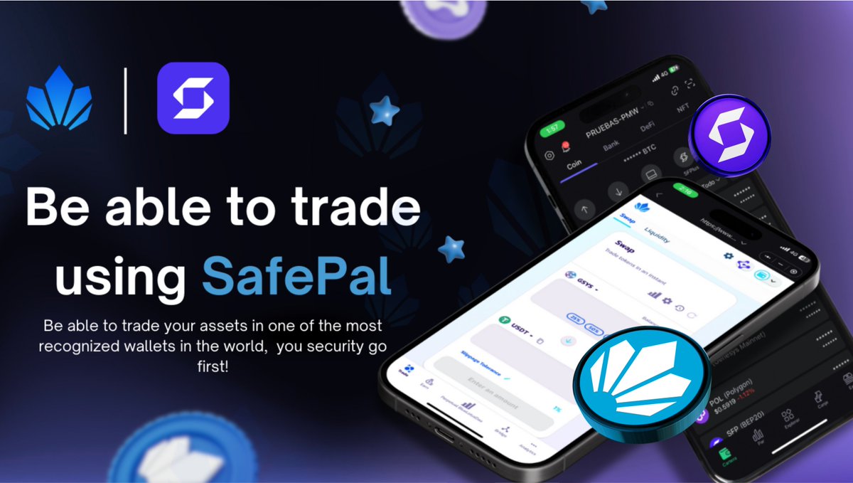 AstralisChain's tweet photo. Connect Blue Lotus DAO with @safepal , the ultimate secure and trusted wallet for your assets.

💎 Trade Genesys, $BLTD, and more seamlessly from one of the most secure wallets in the world.

#BlueLotusDAO #SafePAL #CryptoTrading 🚀 https://t.co/hWBV44Hizj