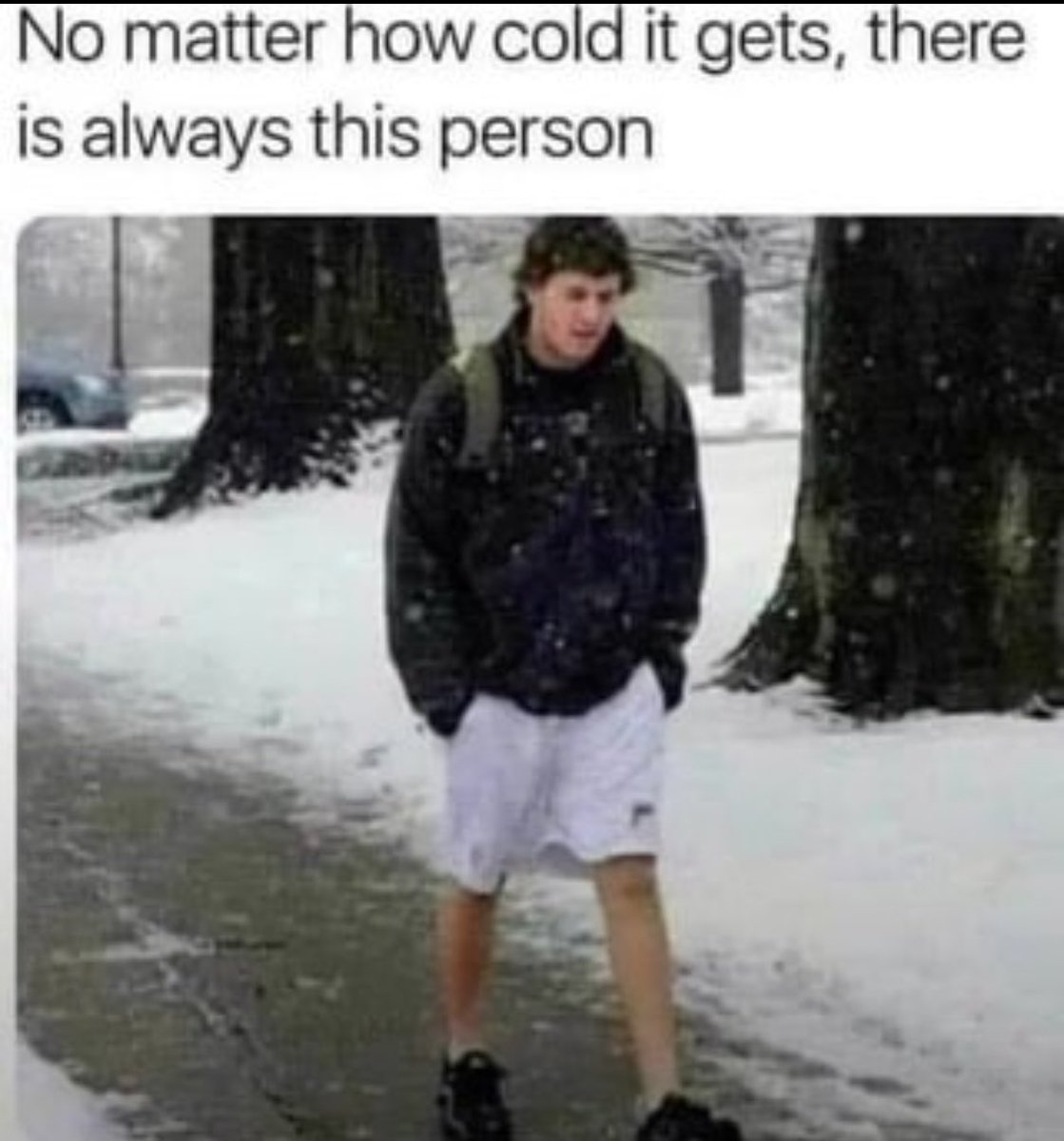 Bro has long sleeves on 💅