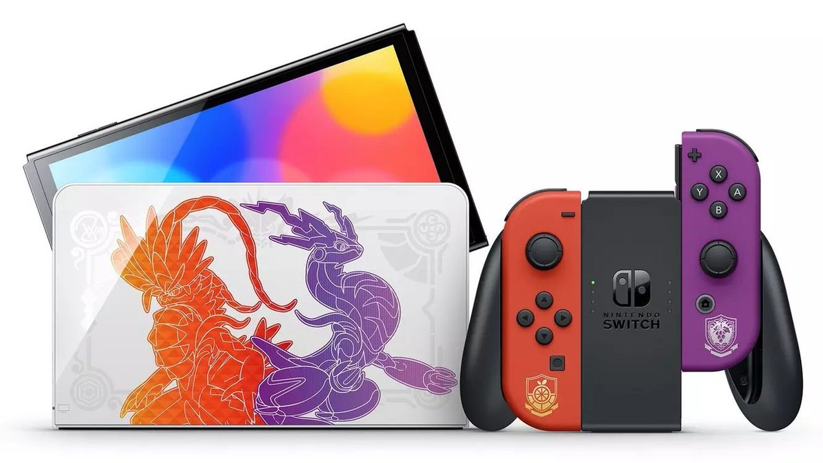 Pokemon Deals & News! (@pokemondealstcg) on Twitter photo ❤️SCARLET & VIOLET NINTENDO SWITCH OLED GIVEAWAY💜
For a chance to win a New Pokémon Scarlet & Violet Special Edition Nintendo Switch OLED Console:
✅️Like & Repost This!
✅️Follow <a href="/PokemonDealsTCG/">Pokemon Deals & News!</a>
🎁Giveaway Ends 12/18! Good Luck!
#Pokemon #Nintendo #Giveaway ❤️SCARLET & VIOLET NINTENDO SWITCH OLED GIVEAWAY💜
For a chance to win a New Pokémon Scarlet & Violet Special Edition Nintendo Switch OLED Console:
✅️Like & Repost This!
✅️Follow <a href="/PokemonDealsTCG/">Pokemon Deals & News!</a>
🎁Giveaway Ends 12/18! Good Luck!
#Pokemon #Nintendo #Giveaway