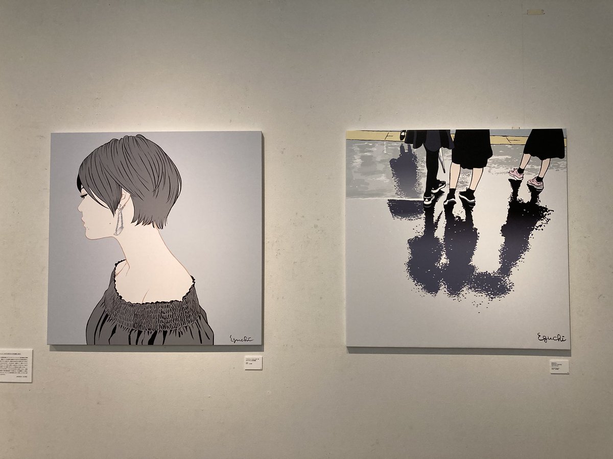 江口寿史展EGUCHI in ASIA』」＠福岡アジア美術館。「KING of POP