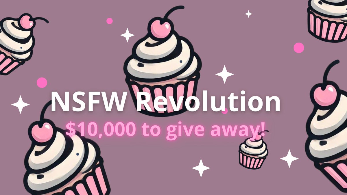 _creamstream's tweet photo. Cream Stream: NSFW Revolution is here! 🔥 With a $10,000 reward pool, we're building the ultimate platform for content creators and fans. Join the movement, complete tasks, and earn exclusive rewards. 🚀

Be part of the future of adult content creation. 💋 #NSFWRevolution https://t.co/72INoZznWc