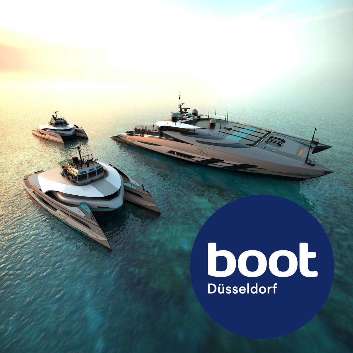 CircularWaves's tweet photo. 🌊 We’re at #BOOT25 ! 🌊

Come see CIRCULAR WAVES and the TUM at the “love your ocean” stand, in partnership with the German Ocean Foundation. Together, we’re driving innovation for a sustainable, circular future! 💙

#Sustainability #CircularEconomy #Innovation #CleanSeas #ocean https://t.co/fCk8cid77m