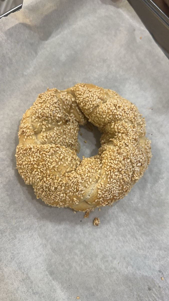 Rate the simit I made