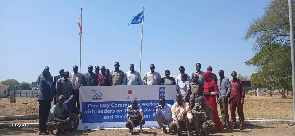 unydaorg's tweet photo. UNYDA, with @undpsouthsudan ,hosted a workshop for Upper Nile Legislative Assembly members on trauma awareness &amp; reconciliation. Leaders were equipped with knowledge and skills to understand and address trauma in  Upper Nile #SouthSudan. #Peace #TraumaHealing #MentalHealthMatters https://t.co/8g79PVaLQg