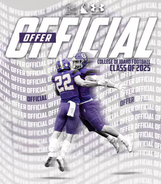 Jeff Thompson (@jeffth0mpson7) on Twitter photo Blessed to announce that after a conversation with <a href="/CoachDez_WRs/">Coach Hernandez</a> I have received my first offer to go play at the College of Idaho! #AGTG <a href="/YotesFootball/">College of Idaho Football</a> <a href="/coachB_Taylor/">Brian Taylor</a> <a href="/CoachJewell/">Chris Jewell</a> <a href="/gorockyfootball/">Rocky Football</a> <a href="/NickFarman55/">Nick Farman M.S.</a> Blessed to announce that after a conversation with <a href="/CoachDez_WRs/">Coach Hernandez</a> I have received my first offer to go play at the College of Idaho! #AGTG <a href="/YotesFootball/">College of Idaho Football</a> <a href="/coachB_Taylor/">Brian Taylor</a> <a href="/CoachJewell/">Chris Jewell</a> <a href="/gorockyfootball/">Rocky Football</a> <a href="/NickFarman55/">Nick Farman M.S.</a>