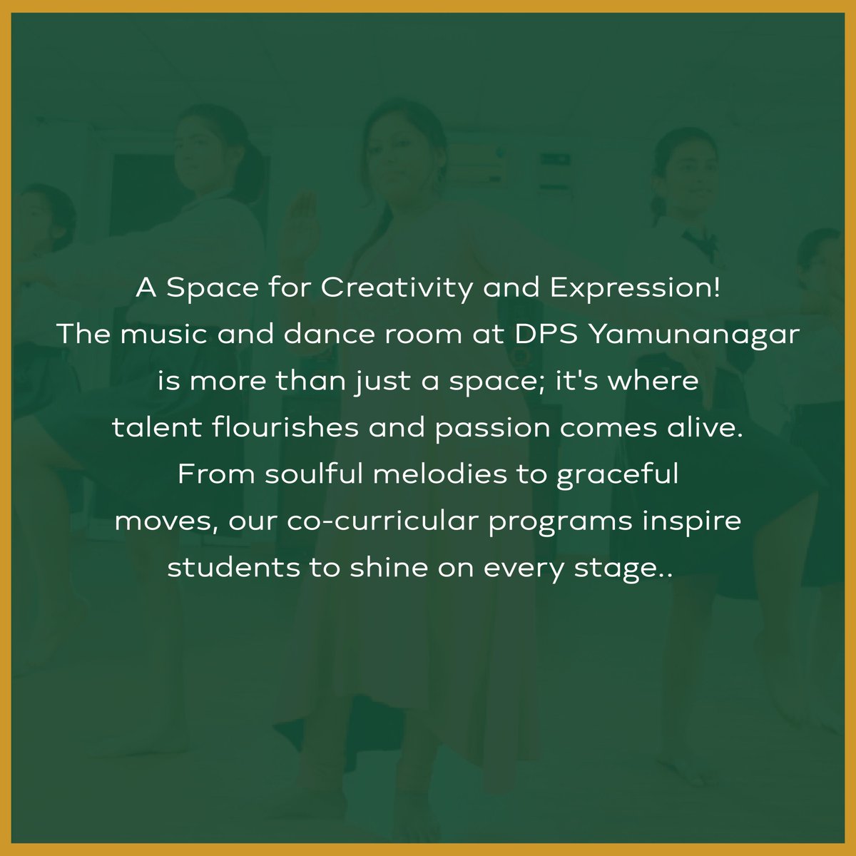 dpsjagadhri's tweet photo. At DPS Yamunanagar, we celebrate creativity! 🎶💃 Our music rooms and dance studios inspire students to explore instruments, master rhythms, and express through movement. 🌟 
#DPSYamunanagar #MusicAndDance #CreativeLearning #HolisticEducation https://t.co/Bp9Dv5h2RT
