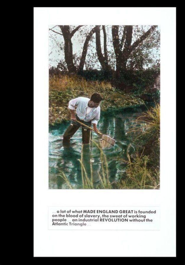 artistsofcolour's tweet image. PASTORAL INTERLUDE, Ingrid Pollard, 1987