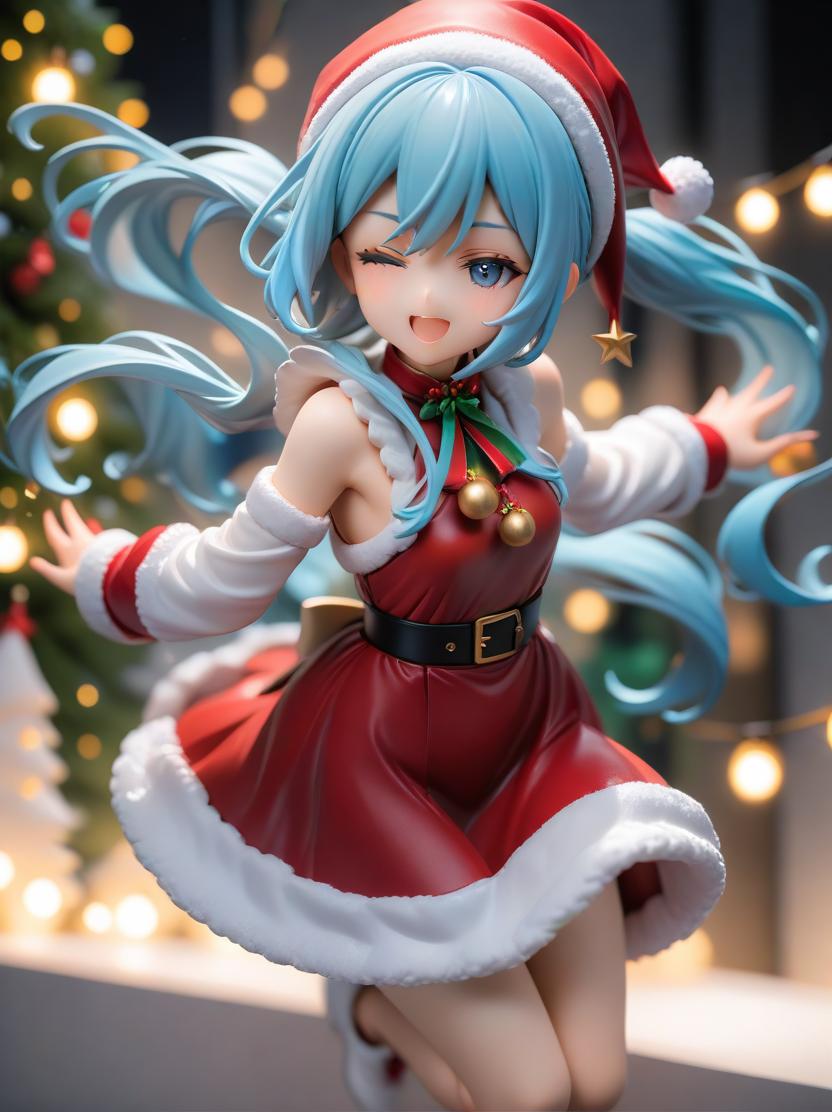 skebon's tweet photo. そういえば初音ミクのフィギュアって持ってないなあ

#AI生成画像　#AIart https://t.co/Ppp21lw24M