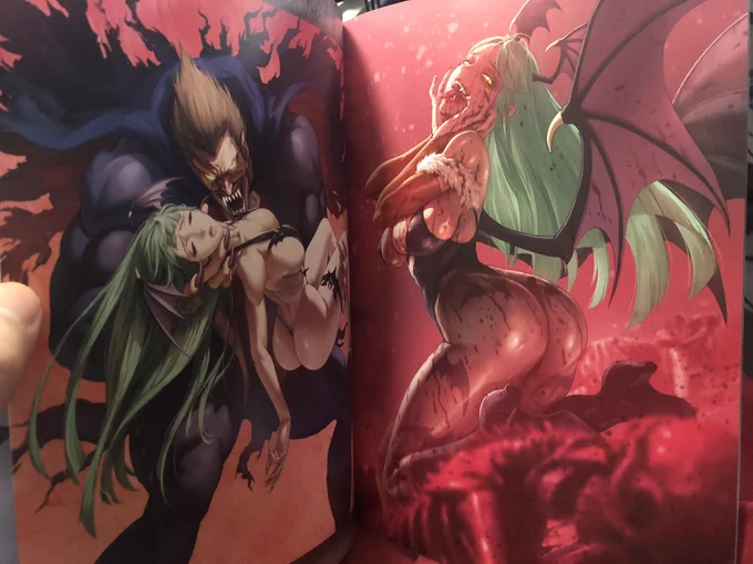 新刊モリガン本のサンプル届いた!良い感じかも!皆様どうぞ宜しくです! 