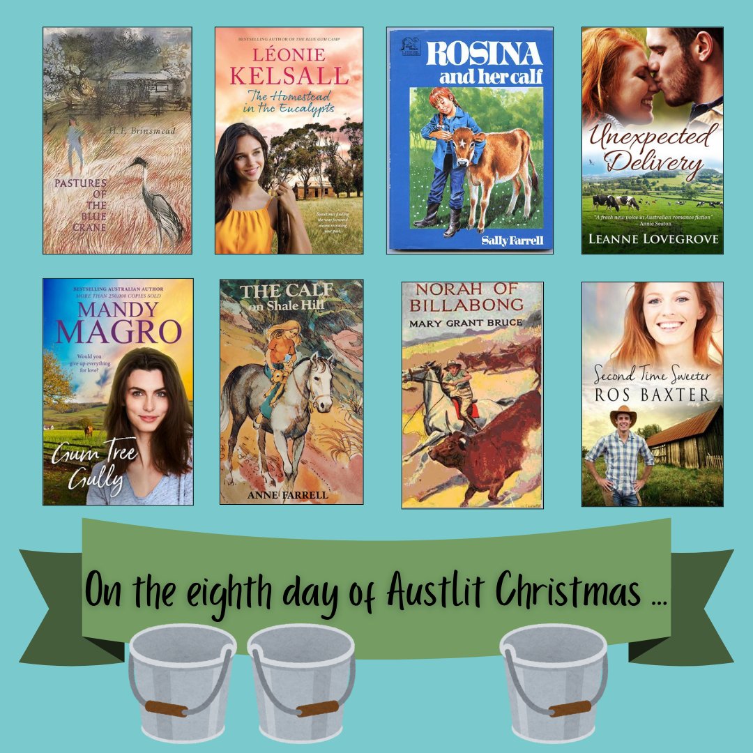 On the eighth day of AustLit Christmas, the database gave to me ...
... eight maids a-milking (seven swans a-swimming, six geese a-laying, five gold rings, four calling birds, three French hens, two turtledoves, and a partridge in a pear tree).