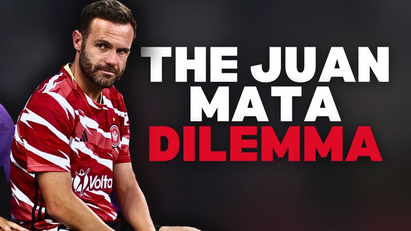 ALigaAnalysis1's tweet photo. The Juan Mata dilemma, out now! 🔥

In this video, I briefly discuss Mata’s situation at the Wanderers which is becoming one of the most intriguing topics in Australian football.

https://t.co/LzR4tzGIOA https://t.co/67fwt0MtLQ
