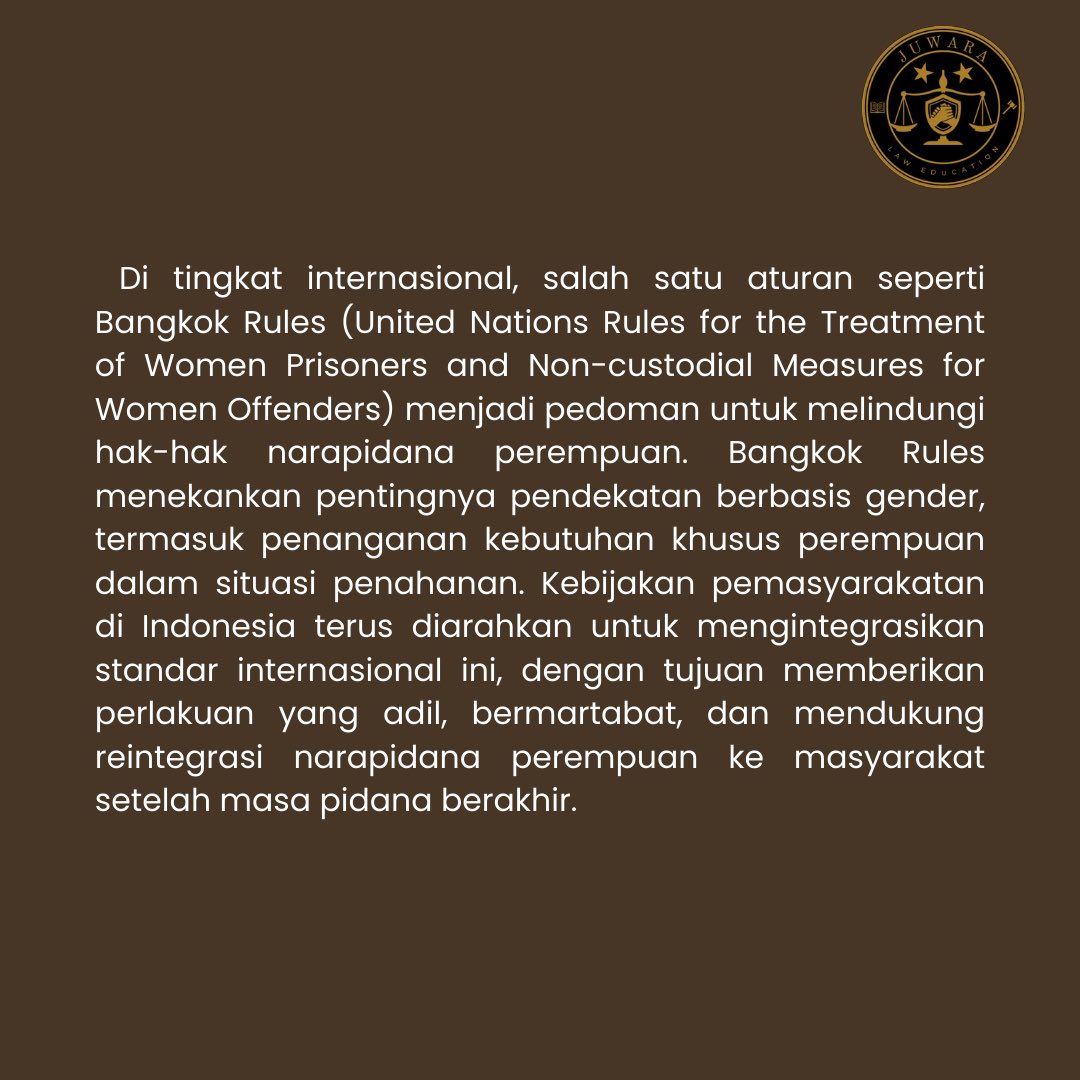 juwaralaw's tweet photo. #hukumpidana #hukumperdata #narapidana #perempuan #lembagapemasyarakatan https://t.co/5x3Jtaku2V