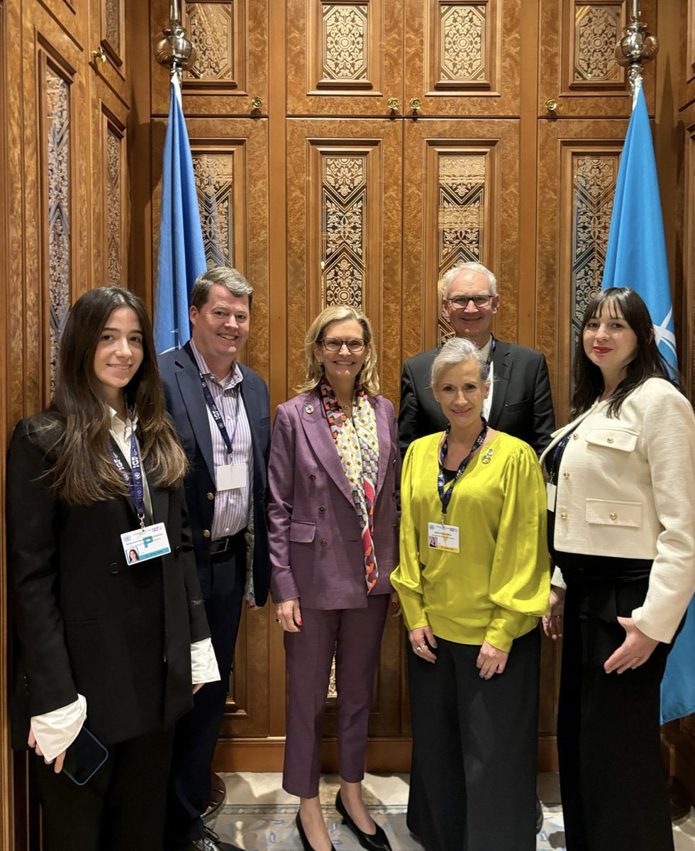 Fruitful discussion with <a href="/ITUSecGen/">Doreen Bogdan-Martin</a> and <a href="/iccwbo/">International Chamber of Commerce</a> during the #igf2024 in Riyadh. 2025 will be a busy year for all.