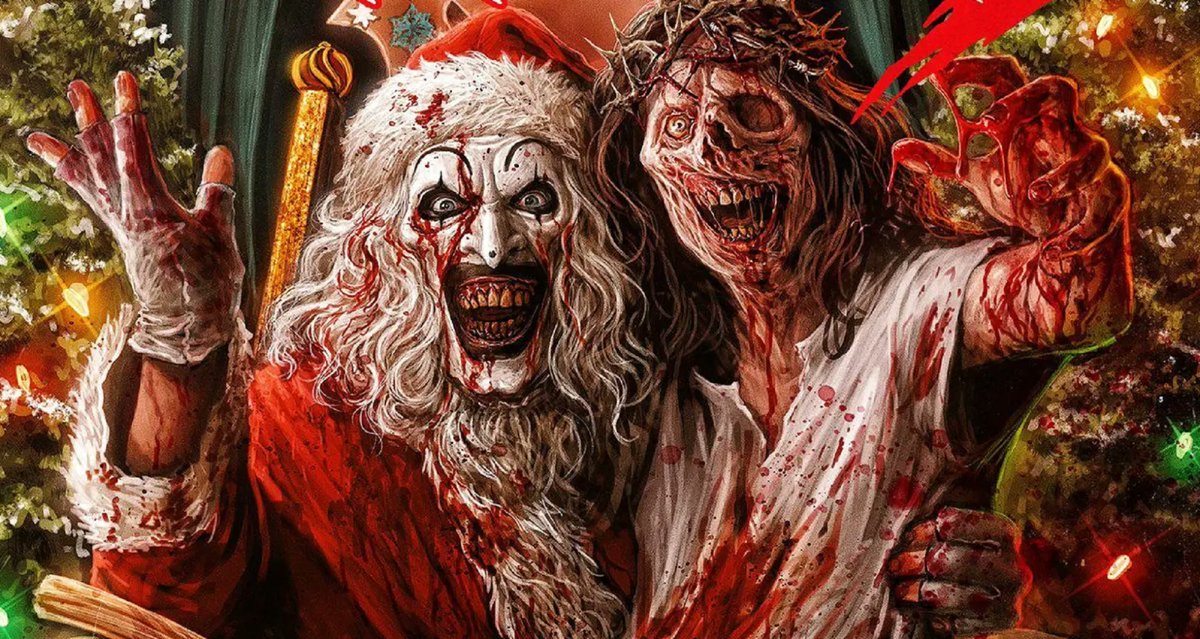 UnderclassHero's tweet photo. Посмотрел все части Terrifier. Так скажу, особо впечатлительным лучше не смотреть) Если 1-2 части только от пару сцен ахуеваешь, то 3 часть просто трэш нон-стоп. А так круто, что при эпохе сиквелов хорроров появился новый ебанутый персонаж. https://t.co/ba7y5KzG45